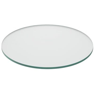 Relaxdays Tafelplaat van gehard veiligheidsglas voor tafel en open haard, rond, Ø 30 cm, 8 mm dik, transparant Relaxdays Tafelplaat van gehard veiligheidsglas voor tafel en open haard, rond, Ø 30 cm, 8 mm dik, transparant
