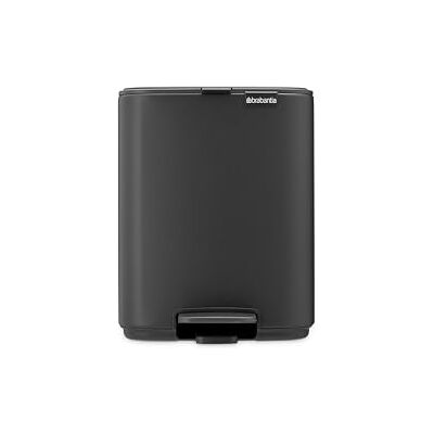 Brabantia Bo Afvalemmer 7 l (grijs) – pedaalemmer voor de keuken met zachte sluiting – gemakkelijk te reinigen afvalscheidingssysteem met afneembare emmer – gratis PerfectFit vuilniszakken inbegrepen Brabantia Bo Afvalemmer 7 l (grijs) – pedaalemmer voor de keuken met zachte sluiting – gemakkelijk te reinigen afvalscheidingssysteem met afneembare emmer – gratis PerfectFit vuilniszakken inbegrepen
