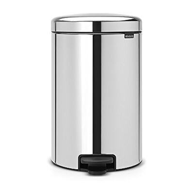 Brabantia Newicon 113987 Pedaalemmer, roestvrij staal, glanzend, 20 liter Brabantia Newicon 113987 Pedaalemmer, roestvrij staal, glanzend, 20 liter