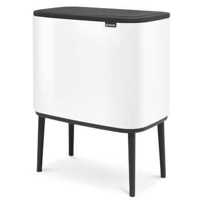 Brabantia 313509 vuilnisemmer, roestvrij staal, wit, 31,5 x 54 x 68 cm Brabantia 313509 vuilnisemmer, roestvrij staal, wit, 31,5 x 54 x 68 cm