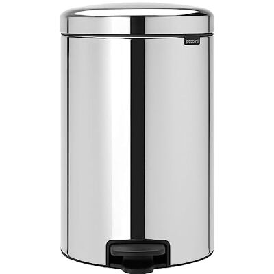 Brabantia Newicon 113987 Pedaalemmer, roestvrij staal, glanzend, 20 liter Brabantia Newicon 113987 Pedaalemmer, roestvrij staal, glanzend, 20 liter