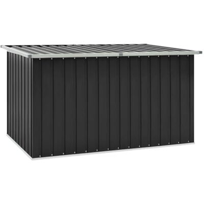 vidaXL Opbergdoos voor tuin, opbergdoos, tuingereedschap, terrasorganizer, terras, achtertuin, buiten, antraciet vidaXL Opbergdoos voor tuin, opbergdoos, tuingereedschap, terrasorganizer, terras, achtertuin, buiten, antraciet