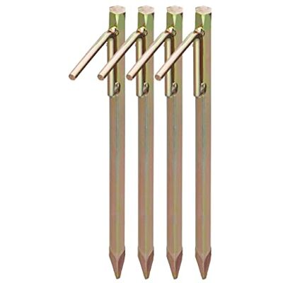 Relaxdays Grondharingen XL, 8 stuks, verzinkt staal, haringen, tent, dekzeil, paviljoen, 30,5 cm hoog, goud sardines tente, bâche, tonnelle, 30,5 cm de haut Relaxdays Grondharingen XL, 8 stuks, verzinkt staal, haringen, tent, dekzeil, paviljoen, 30,5 cm hoog, goud sardines tente, bâche, tonnelle, 30,5 cm de haut