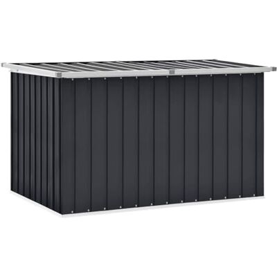 vidaXL Opbergdoos voor tuin, opbergdoos, tuingereedschap, terrasorganizer, terras, achtertuin, buiten, antraciet vidaXL Opbergdoos voor tuin, opbergdoos, tuingereedschap, terrasorganizer, terras, achtertuin, buiten, antraciet