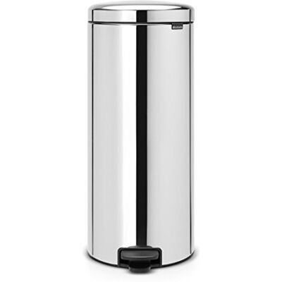 Brabantia 114366 New Icon pedaalemmer roestvrij staal zilver 30 x 34 x 67,5 cm 30 L Brabantia 114366 New Icon pedaalemmer roestvrij staal zilver 30 x 34 x 67,5 cm 30 L