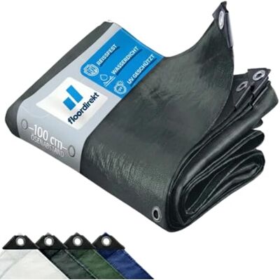 Floordirekt Afdekzeil, 240 g/m², waterdicht, 1,5 x 6 m, antraciet, multifunctioneel dekzeil voor bescherming tegen weersinvloeden, ideaal voor de tuin, uv-bestendig, aan beide zijden gecoat Floordirekt Afdekzeil, 240 g/m², waterdicht, 1,5 x 6 m, antraciet, multifunctioneel dekzeil voor bescherming tegen weersinvloeden, ideaal voor de tuin, uv-bestendig, aan beide zijden gecoat