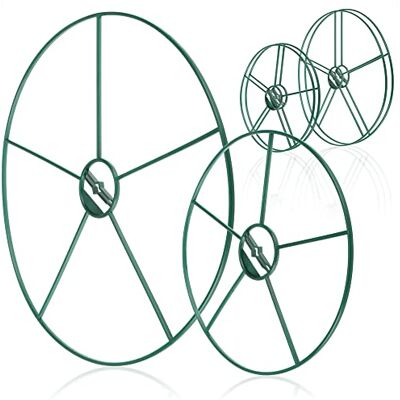 com-four ® 6 x bloemen- en meerjarige standaard, ronde struikstandaard in twee com-four ® 6 x bloemen- en meerjarige standaard, ronde struikstandaard in twee