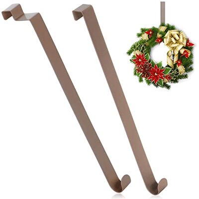 com-four ® 2 x deurhaken van roestvrij staal, 26 cm haken com-four ® 2 x deurhaken van roestvrij staal, 26 cm haken
