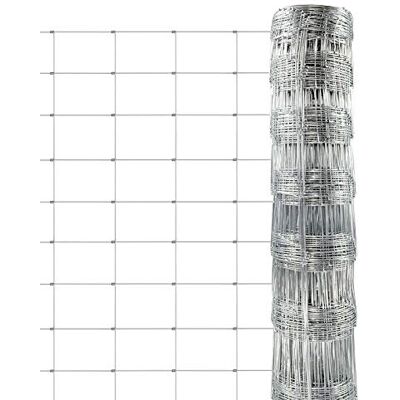 Floordirekt Wildhek, verzinkt, professionele kwaliteit, verschillende hoogtes, 50 m lang, bos- en dierenhek, metaaldraad (120 cm x 50 m) Floordirekt Wildhek, verzinkt, professionele kwaliteit, verschillende hoogtes, 50 m lang, bos- en dierenhek, metaaldraad (120 cm x 50 m)
