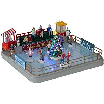 Lemax Christmas Village Buitenschaatsbaan – 14871 Lemax Christmas Village Buitenschaatsbaan – 14871