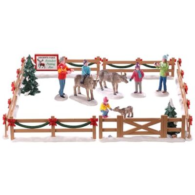 Lemax 93434 Vail Village hond & kat accessoire voor dierentuin Rendier Lemax 93434 Vail Village hond & kat accessoire voor dierentuin Rendier