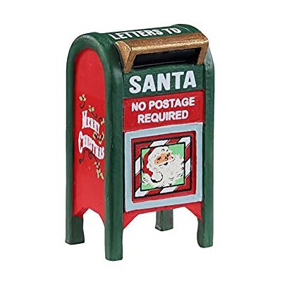 Lemax 14842 dorp accessoire: Kerstmis brievenbus Lemax 14842 dorp accessoire: Kerstmis brievenbus