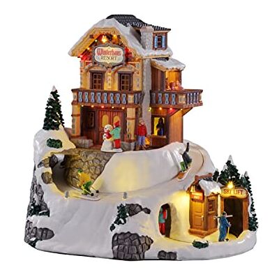 Lemax 15735-UK Vail Village Sights & Sounds: Winterhaus Resort Lemax 15735-UK Vail Village Sights & Sounds: Winterhaus Resort