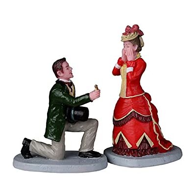 Lemax 22141 Caddington Village Figuur: het voorstel Lemax 22141 Caddington Village Figuur: het voorstel