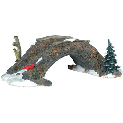 Lemax Kerstdorp accessoire: oude stenen brug, polyresin Lemax Kerstdorp accessoire: oude stenen brug, polyresin