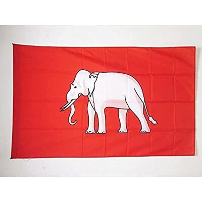 AZ FLAG Vlag Koninkrijk Siam 1350-1939 90 x 60 cm – vlag Thailand, 60 x 90 cm, schede voor vlaggenstok Usage intérieur et extérieur Drapeau décoratif de la Thaͯlande coutures doubles et bords renforcés avec fourreau pour mât AZ FLAG Vlag Koninkrijk Siam 1350-1939 90 x 60 cm – vlag Thailand, 60 x 90 cm, schede voor vlaggenstok Usage intérieur et extérieur Drapeau décoratif de la Thaͯlande coutures doubles et bords renforcés avec fourreau pour mât