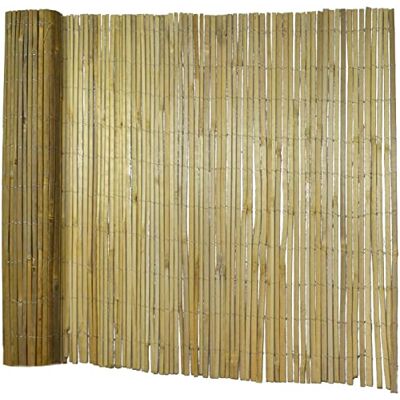Floordirekt bamboemat Brasil Inkijkbescherming van gespleten bamboe Natuurlijke bescherming tegen inkijk en wind Voor balkon, terras en tuin Verkrijgbaar in 3 maten (200 x 300 cm) Floordirekt bamboemat Brasil Inkijkbescherming van gespleten bamboe Natuurlijke bescherming tegen inkijk en wind Voor balkon, terras en tuin Verkrijgbaar in 3 maten (200 x 300 cm)