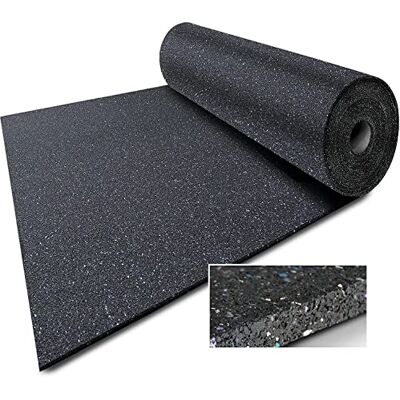 Floordirekt Stalmat, gemaakt van rubberkorrels, voor stalvloer, gemakkelijk neer te leggen en antislip, verlicht de druk op de gewrichten en biedt goede ondersteuning, dikte: 0,5 cm, 350 x 62,5 cm Floordirekt Stalmat, gemaakt van rubberkorrels, voor stalvloer, gemakkelijk neer te leggen en antislip, verlicht de druk op de gewrichten en biedt goede ondersteuning, dikte: 0,5 cm, 350 x 62,5 cm
