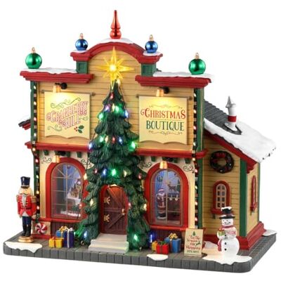 Lemax Caddington Village Lighted Building: Cranberry Hill Christmas Boutique, Veelkleurig, 35023 Lemax Caddington Village Lighted Building: Cranberry Hill Christmas Boutique, Veelkleurig, 35023