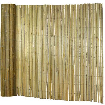 Floordirekt Bamboemat Brasil Inkijkbescherming van gespleten bamboe Natuurlijke bescherming tegen inkijk en wind Voor balkon, terras en tuin Verkrijgbaar in 3 maten (100 x 300 cm) Floordirekt Bamboemat Brasil Inkijkbescherming van gespleten bamboe Natuurlijke bescherming tegen inkijk en wind Voor balkon, terras en tuin Verkrijgbaar in 3 maten (100 x 300 cm)