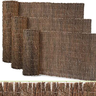 KARAT Heather Natuurlijke heide inkijkbescherming voor balkon en tuin inkijkbescherming windscherm tuinhek (200 x 300 cm) KARAT Heather Natuurlijke heide inkijkbescherming voor balkon en tuin inkijkbescherming windscherm tuinhek (200 x 300 cm)