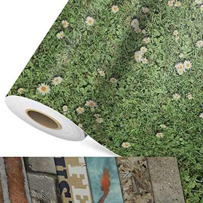 casa pura The Meter CV vloerbedekking geschuimd vinyl (weide) 3D-printpatroon rollen PVC antislip gestructureerd oppervlak per meter (200 x 300 cm) casa pura The Meter CV vloerbedekking geschuimd vinyl (weide) 3D-printpatroon rollen PVC antislip gestructureerd oppervlak per meter (200 x 300 cm)