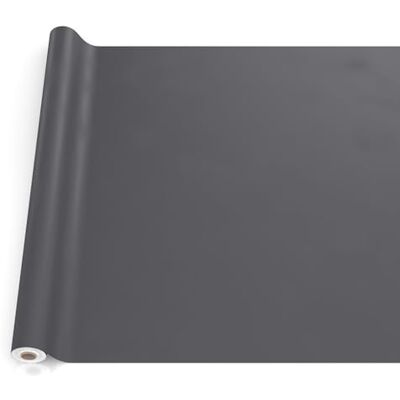 ANRO Afwasbaar tafelzeil, tuintafelkleed, voor buiten/binnen, met afgesneden rand, antraciet, 100 x 140 cm ANRO Afwasbaar tafelzeil, tuintafelkleed, voor buiten/binnen, met afgesneden rand, antraciet, 100 x 140 cm