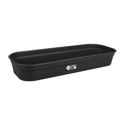Elho Green Basics kweekbak L Living zwart 19,5 x 51,5 x 7,5 cm (l x b x h). Geschikt voor binnen en buiten Elho Green Basics kweekbak L Living zwart 19,5 x 51,5 x 7,5 cm (l x b x h). Geschikt voor binnen en buiten