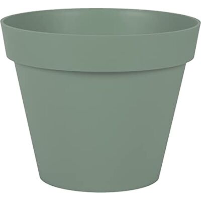 EDA Ronde bloempot Toscane Ø 30 cm Volume 10 l Ø 29,5 x H 24 cm Lauriergroen EDA Ronde bloempot Toscane Ø 30 cm Volume 10 l Ø 29,5 x H 24 cm Lauriergroen