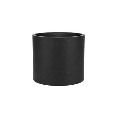 newgarden Ronde pot zwart 30 x 30 cm decoratieve pot voor buiten en binnen, terras en balkon Hortensia 30 newgarden Ronde pot zwart 30 x 30 cm decoratieve pot voor buiten en binnen, terras en balkon Hortensia 30