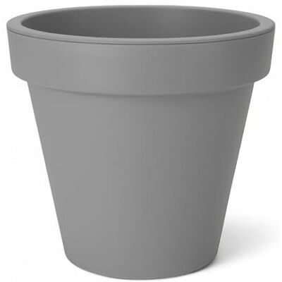 Spetebo XXL bloembak van kunststof, Ø 38 cm Spetebo XXL bloembak van kunststof, Ø 38 cm