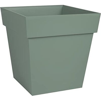 EDA Vierkante bloempot Toscane 32 cm Volume 22 l 32 x 32 x 32 cm Lauriergroen EDA Vierkante bloempot Toscane 32 cm Volume 22 l 32 x 32 x 32 cm Lauriergroen