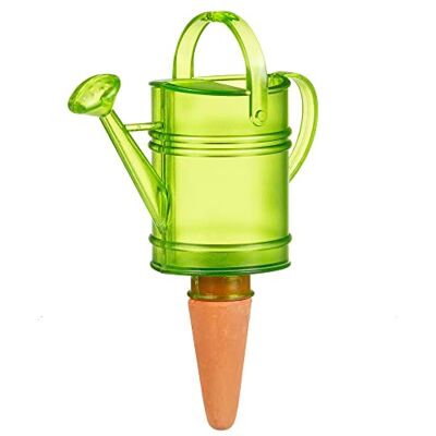 scheurich Nelly Waterdispenser, 1 x groen, inhoud 110 ml, kleine irrigatiebal met kleivoet, waterdispenser voor planten en bloemen, terracotta steel scheurich Nelly Waterdispenser, 1 x groen, inhoud 110 ml, kleine irrigatiebal met kleivoet, waterdispenser voor planten en bloemen, terracotta steel