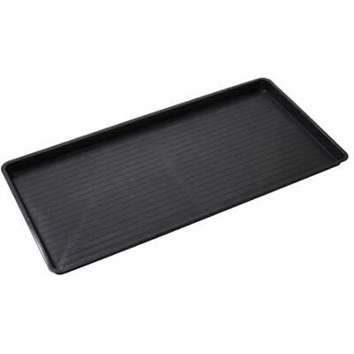 Easy Act Kweekbak, ongeperforeerd, 110 x 55 x 5 cm, kunststof, zwart, voor zaden en jonge planten Easy Act Kweekbak, ongeperforeerd, 110 x 55 x 5 cm, kunststof, zwart, voor zaden en jonge planten