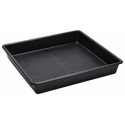 Easy Act Kweekbak, ongeperforeerd, 60 x 60 x 12 cm, kunststof, zwart, voor zaden en jonge planten Easy Act Kweekbak, ongeperforeerd, 60 x 60 x 12 cm, kunststof, zwart, voor zaden en jonge planten