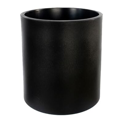 newgarden Ronde pot zwart 30 x 30 cm decoratieve pot voor buiten en binnen, terras en balkon Hortensia 30 newgarden Ronde pot zwart 30 x 30 cm decoratieve pot voor buiten en binnen, terras en balkon Hortensia 30