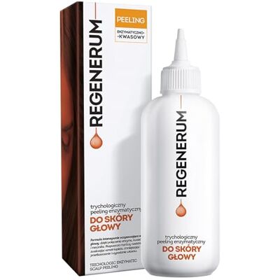 Regenerum Trichology Line enzymatische hoofdhuidscrub intensieve reinigingsformule met bromeline, zuren en ureum bestrijdt vet, vermindert vet, voorkomt vallen D Regenerum Trichology Line enzymatische hoofdhuidscrub intensieve reinigingsformule met bromeline, zuren en ureum bestrijdt vet, vermindert vet, voorkomt vallen D
