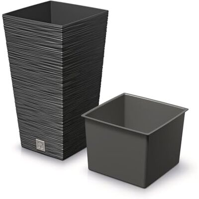 Prosperplast Bloempot Furu 20 x 20 x 38 cm, 5 liter inhoud Prosperplast Bloempot Furu 20 x 20 x 38 cm, 5 liter inhoud