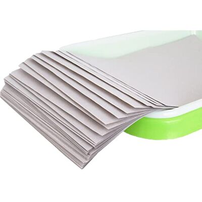 SHEING 150 vellen kiempapier voor het ontkiemen van groenten, 29 x 22,1 cm, dienbladen niet inbegrepen SHEING 150 vellen kiempapier voor het ontkiemen van groenten, 29 x 22,1 cm, dienbladen niet inbegrepen