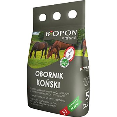 Biopon Fumier de cheval fumier de cheval BIO Engrais naturel organique NPK granulé 3,2kg Biopon Fumier de cheval fumier de cheval BIO Engrais naturel organique NPK granulé 3,2kg