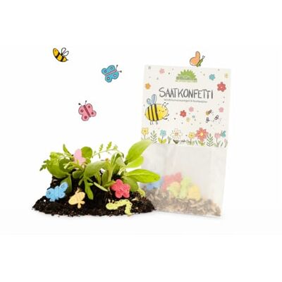 Die Stadtgärtner 10 stuks bloemenconfetti wilde bloemzaden en zaadpapier klein cadeau en cadeau voor kinderverjaardag, bruiloft, vertrek duurzame cadeautas Die Stadtgärtner 10 stuks bloemenconfetti wilde bloemzaden en zaadpapier klein cadeau en cadeau voor kinderverjaardag, bruiloft, vertrek duurzame cadeautas