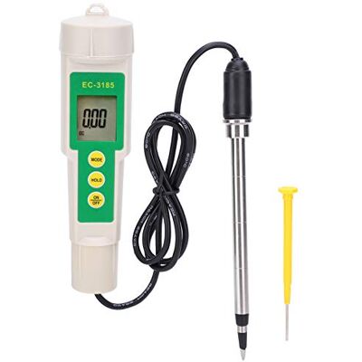 Jeanoko EC 3185 Bodemanalyzer EC CF TDS Meter Bodemmeter roestvrijstalen sonde 3-in-1 bodemtester voor tuinbouw Testers en detectoren Jeanoko EC 3185 Bodemanalyzer EC CF TDS Meter Bodemmeter roestvrijstalen sonde 3-in-1 bodemtester voor tuinbouw Testers en detectoren