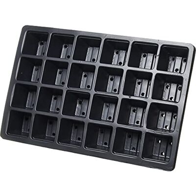 Bosmere N251 professionele halve kolommen, zwart, 5 stuks Bosmere N251 professionele halve kolommen, zwart, 5 stuks