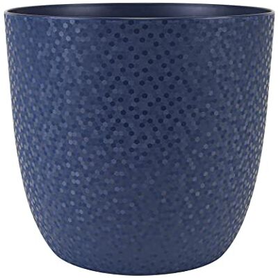 EDA Bloempot opaal Ø 18,5 cm diepblauw EDA Bloempot opaal Ø 18,5 cm diepblauw