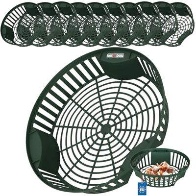 KOTARBAU ® Bollenmand – groen – plantenmand tulpen – accessoires voor het planten van bollen – kunststof, 40 Fr KOTARBAU ® Bollenmand – groen – plantenmand tulpen – accessoires voor het planten van bollen – kunststof, 40 Fr