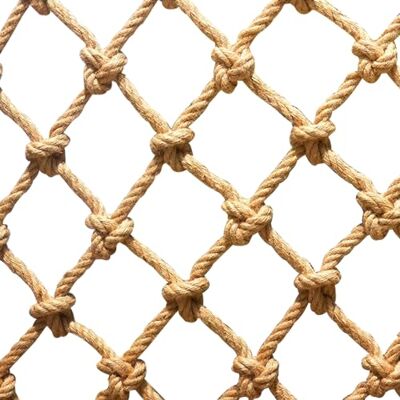 SSWZHANG Henneptouw, hennepnet, bescherming tegen vallen, voor trap, voor kinderen, scheidingsnet voor foto, wanddecoratie, bescherming voor plafond (afmetingen: 1 x 1 m SSWZHANG Henneptouw, hennepnet, bescherming tegen vallen, voor trap, voor kinderen, scheidingsnet voor foto, wanddecoratie, bescherming voor plafond (afmetingen: 1 x 1 m