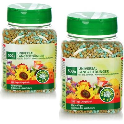 com-four 2 x universele meststof, 500 g, langdurige en evenwichtige meststof voor alle groeiende planten, biologisch com-four 2 x universele meststof, 500 g, langdurige en evenwichtige meststof voor alle groeiende planten, biologisch