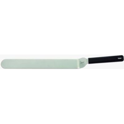 Arcos Gadgets Professional Spatel van roestvrij staal, 250 mm, handvat van polypropyleen, zwart Arcos Gadgets Professional Spatel van roestvrij staal, 250 mm, handvat van polypropyleen, zwart