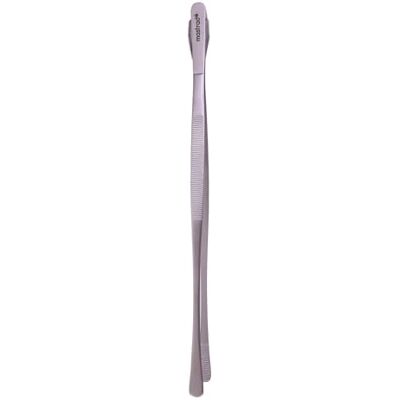 mastrad Pince de Précision, 30CM Acier Inoxydable avec extrémités plates, pour Retourner, Dresser mastrad Pince de Précision, 30CM Acier Inoxydable avec extrémités plates, pour Retourner, Dresser