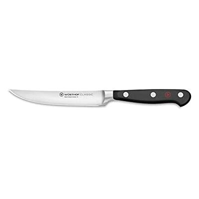 Wusthof WÜSTHOF Classic steakmes, 12 cm, zwart Wusthof WÜSTHOF Classic steakmes, 12 cm, zwart